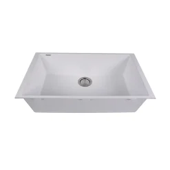 Hot Large Single Bowl Undermount Granite Composite Sinks Single Bowl Sinks|Undermount Sinks