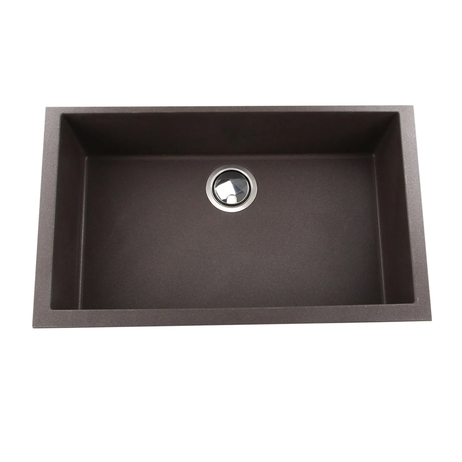 Hot Large Single Bowl Undermount Granite Composite Sinks Single Bowl Sinks|Undermount Sinks