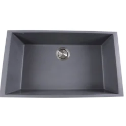 Hot Large Single Bowl Undermount Granite Composite Sinks Single Bowl Sinks|Undermount Sinks
