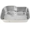 Best MOBYXL-16 Single Bowl Oblong Undermount Stainless Steel Kitchen Sink, 16 Gauge Stainless Steel Sinks|Single Bowl Sinks