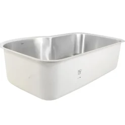 Best MOBYXL-16 Single Bowl Oblong Undermount Stainless Steel Kitchen Sink, 16 Gauge Stainless Steel Sinks|Single Bowl Sinks