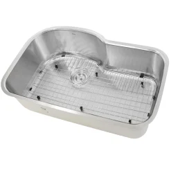 Best MOBYXL-16 Single Bowl Oblong Undermount Stainless Steel Kitchen Sink, 16 Gauge Stainless Steel Sinks|Single Bowl Sinks