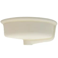 Oval Undermount Ceramic Sink in White UM-16CW Undermount