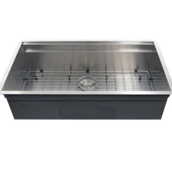 New 36" Pro Series Workstation Undermount Stainless Steel Kitchen Sink Workstation Sinks|Stainless Steel Sinks