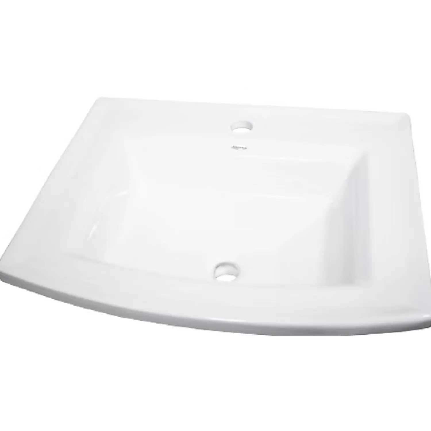 Discount 23" Rectangular Drop-In Ceramic Vanity Sink Drop-In / Top Mount Sinks