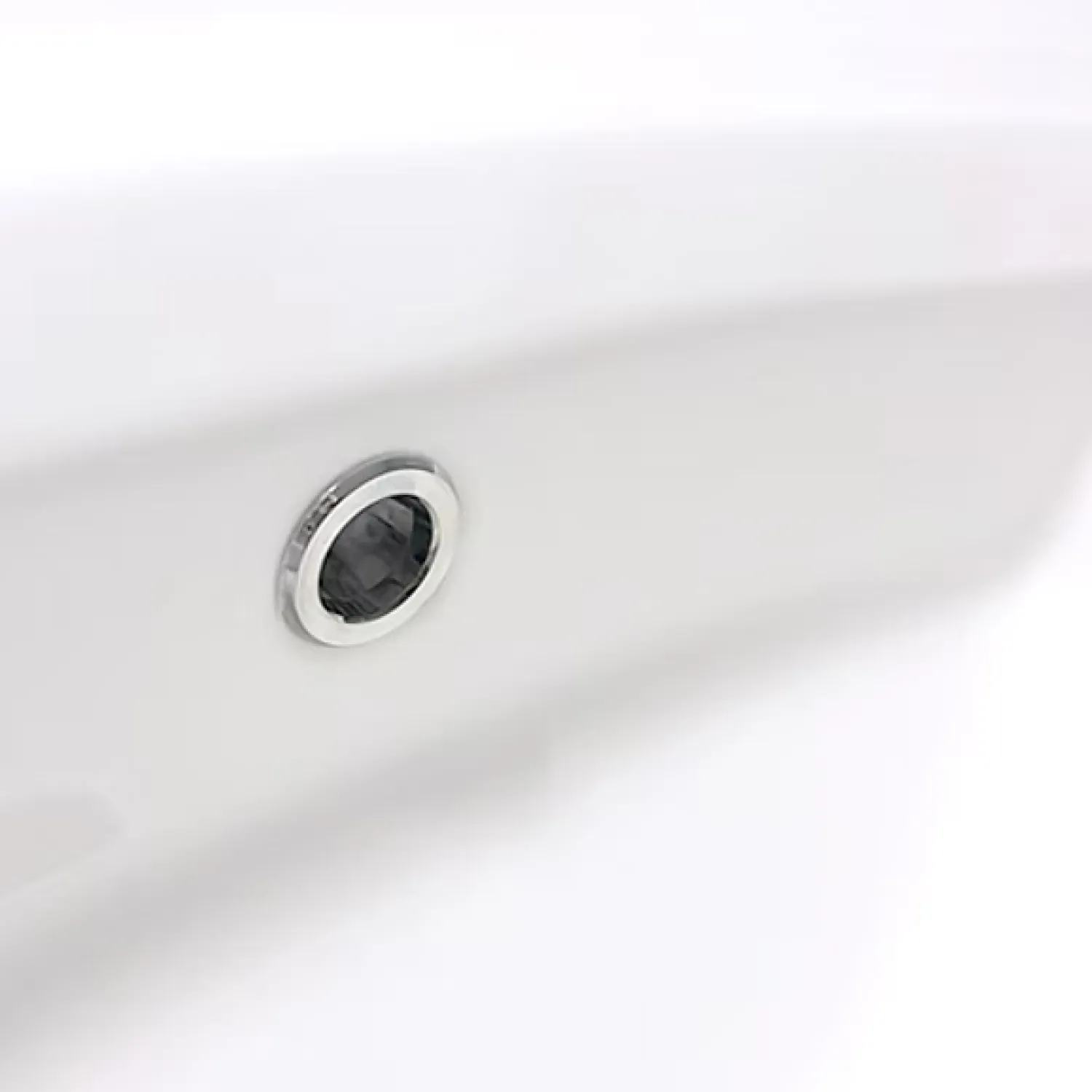 Discount 23" Rectangular Drop-In Ceramic Vanity Sink Drop-In / Top Mount Sinks