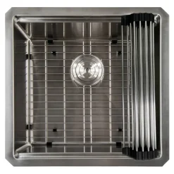 New 19" Single Bowl Undermount Workstation Prep Sink Bar / Prep Sinks|Workstation Sinks