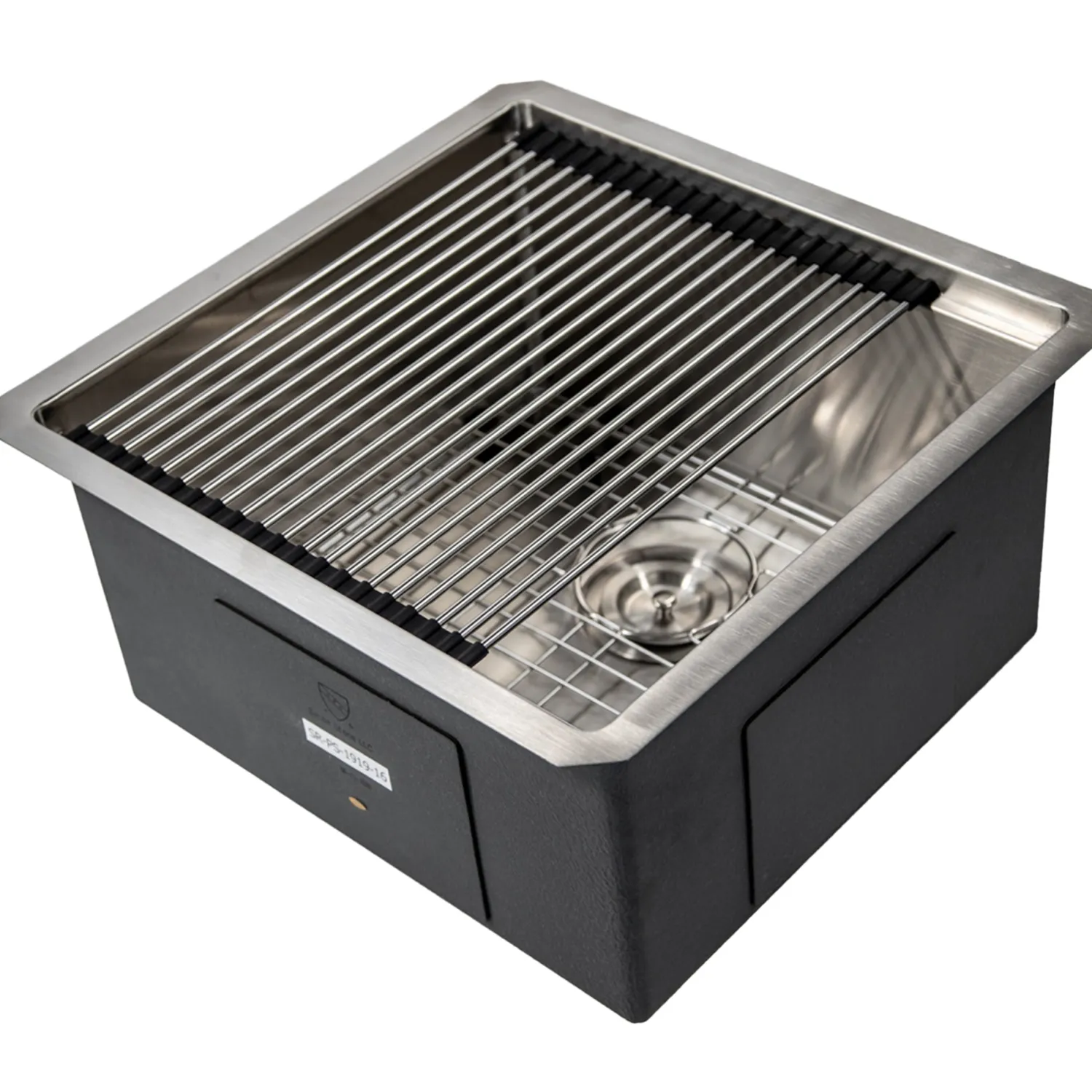 New 19" Single Bowl Undermount Workstation Prep Sink Bar / Prep Sinks|Workstation Sinks