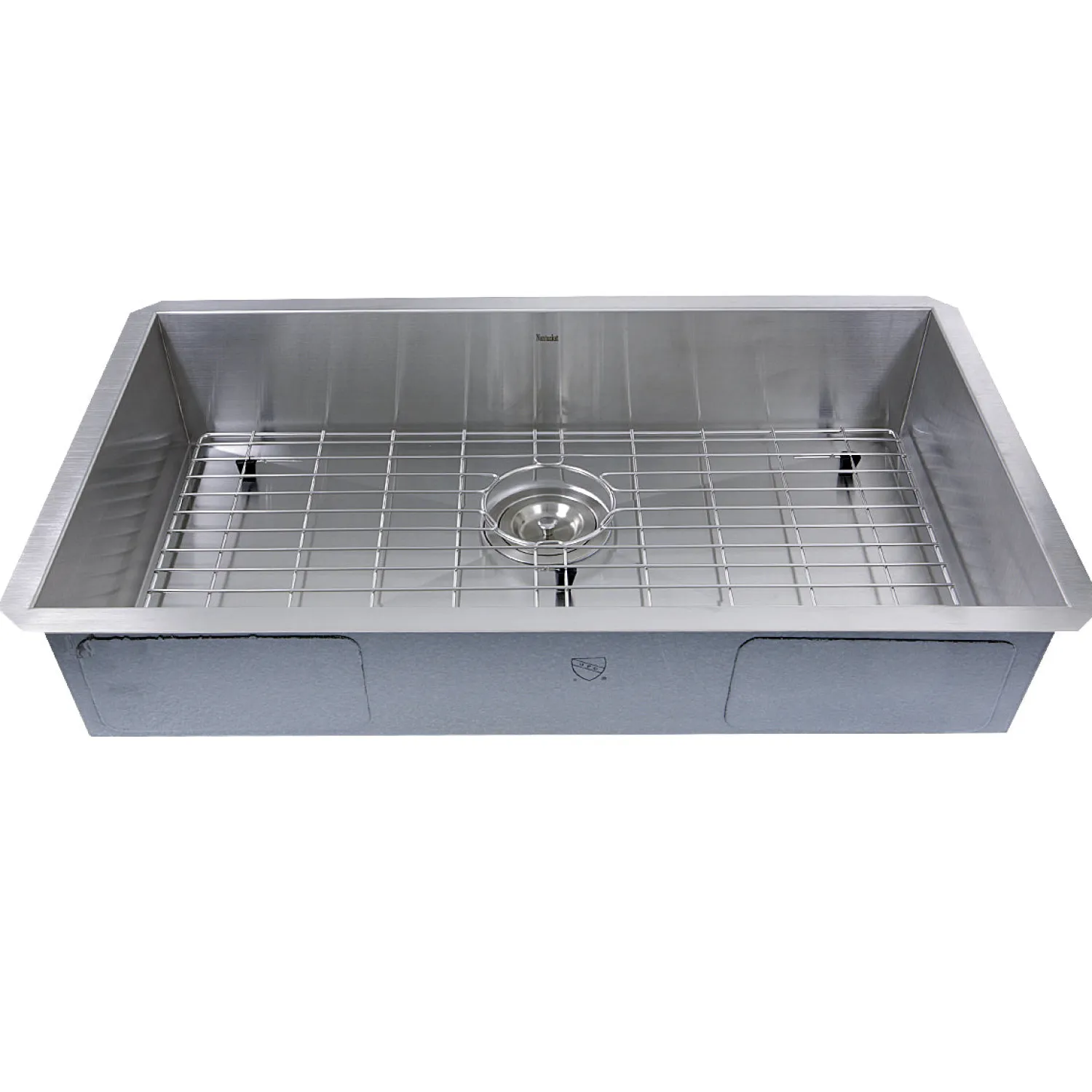 Discount 30" Single Bowl Zero Radius ADA Stainless Steel Kitchen Sink Ada Compliant|Stainless Steel Sinks