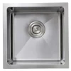 Clearance SR1515 - 15" Pro Series Square Undermount Small Radius Stainless Steel Bar/Prep Sink Bar / Prep Sinks