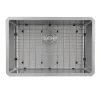 Sr2818 - Pro Series Rectangle Single Bowl Undermount Small Radius Corners Stainless Steel Kitchen Sink, 16 Gauge Stainless Steel Sinks|Single Bowl Sinks