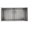 Sale SR3618-16 - 36" Pro Series Oversized Rectangle Single Bowl Undermount Small Radius Corners Stainless Steel Kitchen Sink. Stainless Steel Sinks|Single Bowl Sinks