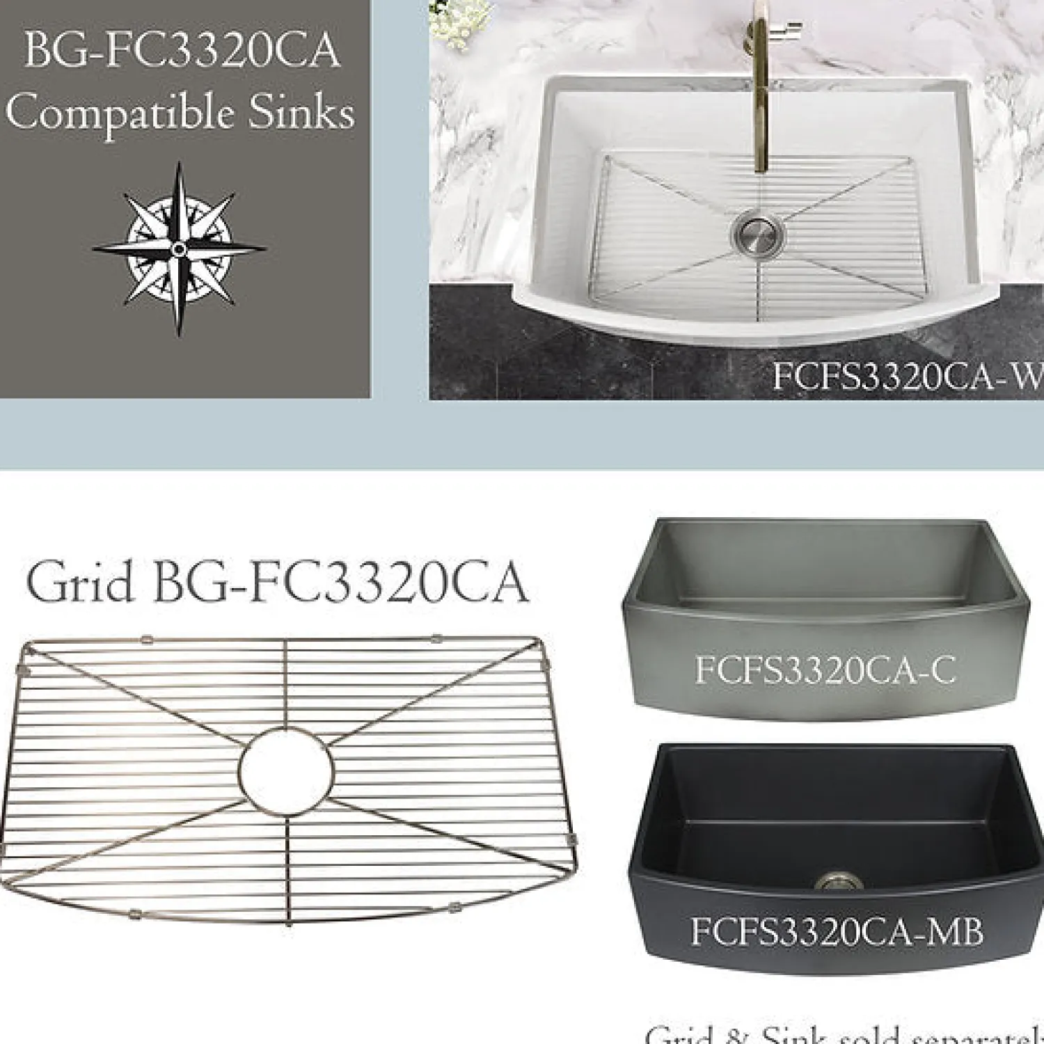 Hot Stainless Steel Bottom Grid BG-FC3320CA Bottom Grids