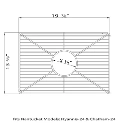 Sale Stainless Steel Bottom Grid BG-HC24 Bottom Grids