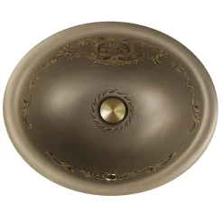 Discount St. Louis Italian Fireclay Vanity Sink Drop-In / Top Mount Sinks