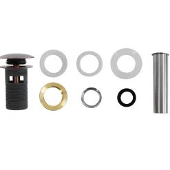 Umbrella Drain with Overflow Sink Drains|Overflow Bathroom Sink Drains