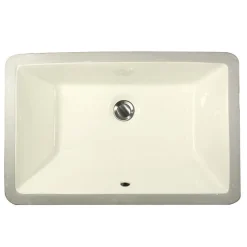 Outlet Undermount Ceramic Sink 20 3/4" x 13 3/8" Undermount