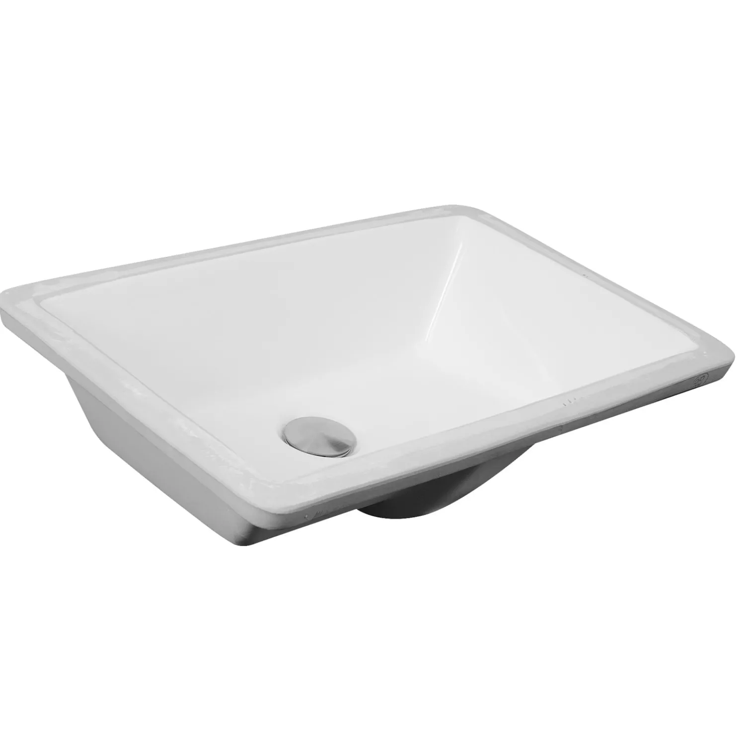 Outlet Undermount Ceramic Sink 20 3/4" x 13 3/8" Undermount