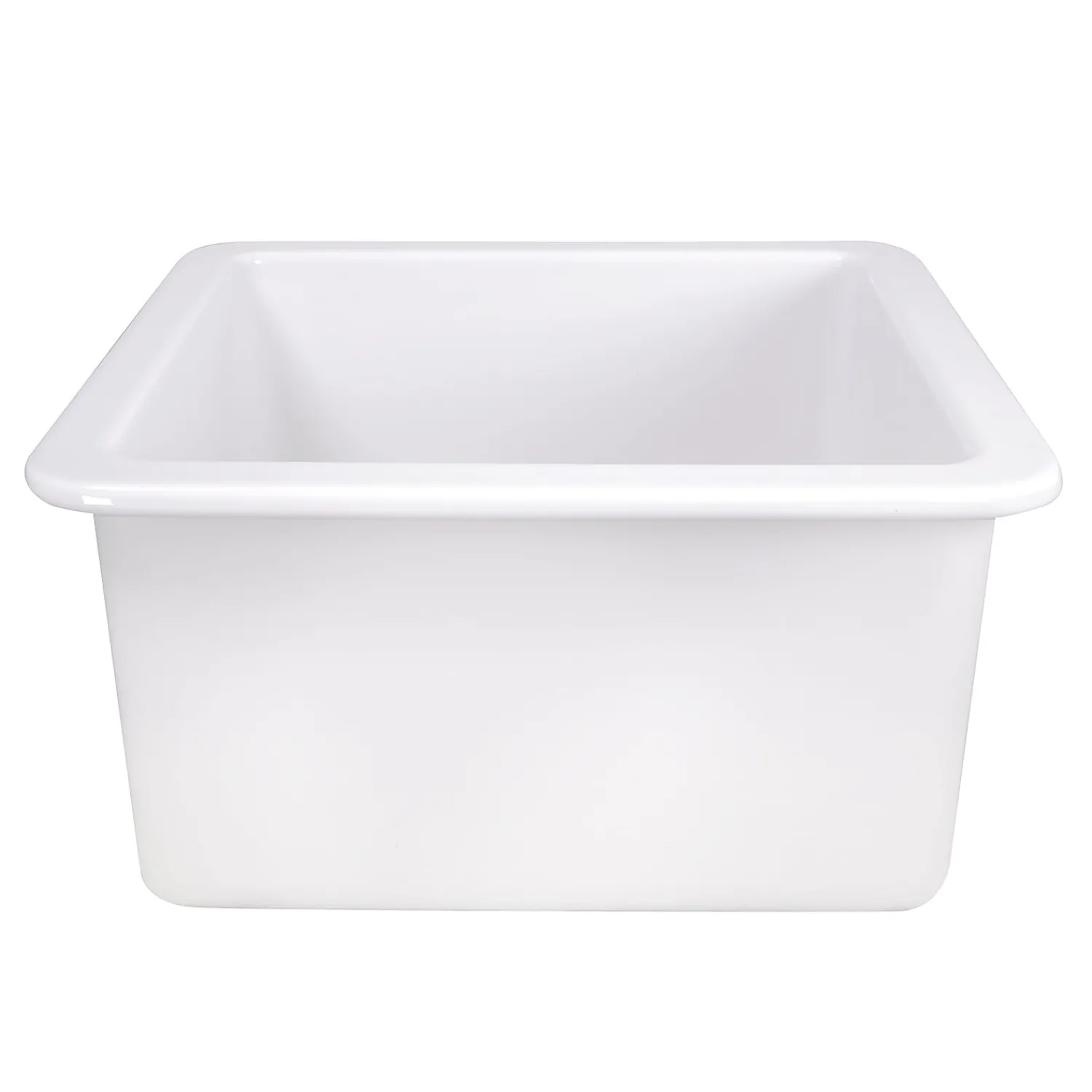 Online 18" Undermount Fireclay Kitchen Sink Wellfleet-1818W Bar / Prep Sinks