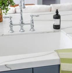Hot 27" Undermount Fireclay Kitchen Sink Wellfleet-2719W Single Bowl Sinks|Undermount Sinks