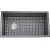 34" Undermount Fireclay Kitchen Sink Single Bowl Sinks|Undermount Sinks