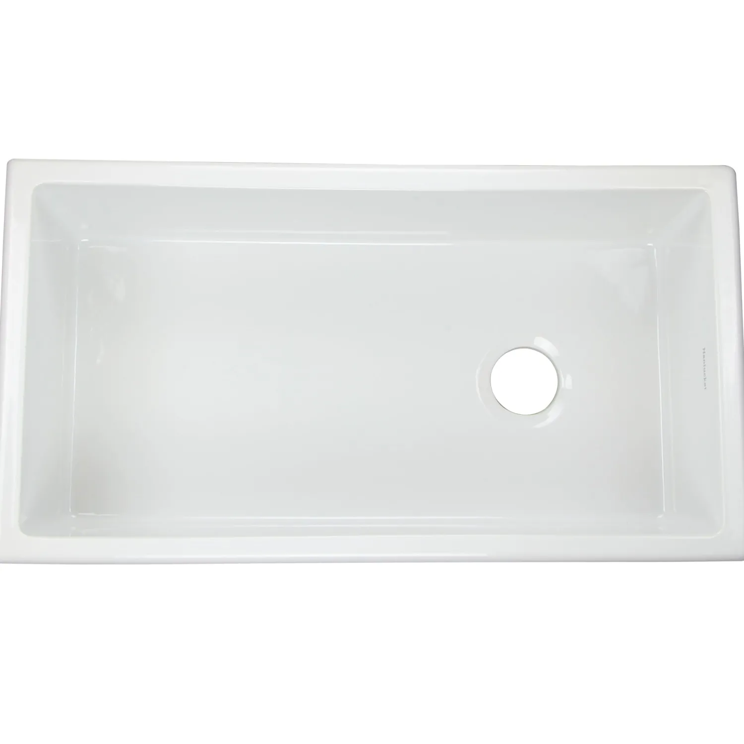 34" Undermount Fireclay Kitchen Sink Single Bowl Sinks|Undermount Sinks
