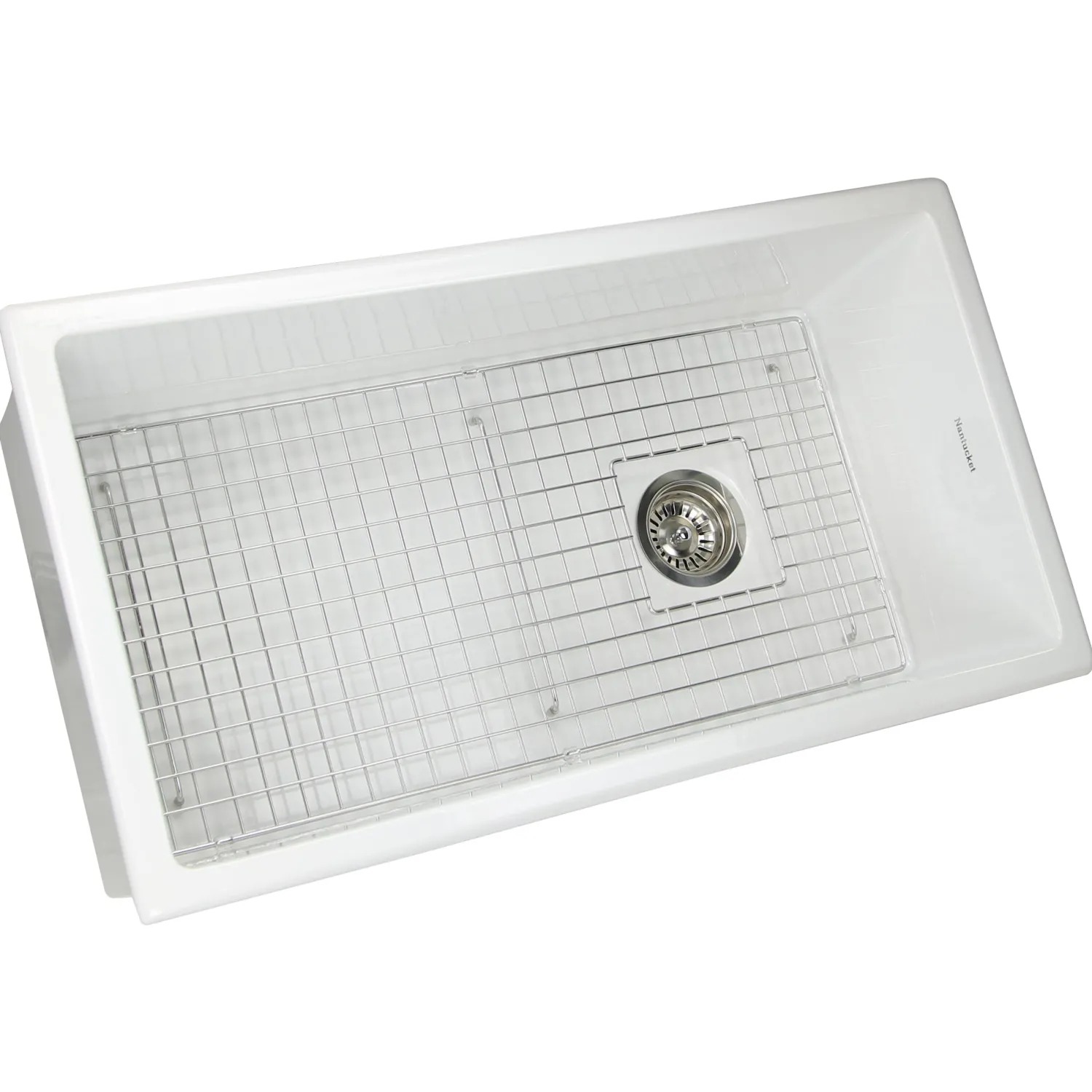 34" Undermount Fireclay Kitchen Sink Single Bowl Sinks|Undermount Sinks