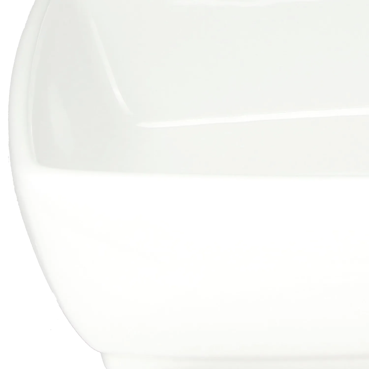 Online White Rectangular Vessel Sink NSV1913 Drop-In / Top Mount Sinks
