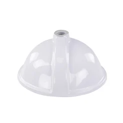 Hot 17 x 14 Glazed Bottom Undermount Oval Ceramic Sink in White Undermount