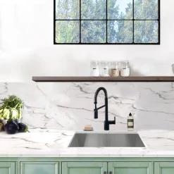 Online ZR2818-16 - 28" Pro Series Large Rectangle Single Bowl Undermount Zero Radius Stainless Steel Kitchen Sink Stainless Steel Sinks|Single Bowl Sinks