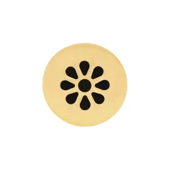 New 1.5" Non-Overflow Grid Bathroom Sink Drain - Polished Brass Sink Drains|Overflow Bathroom Sink Drains