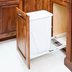 Clearance 35 Or 50 Quart Single Pullout Waste Container System Storage & Organization