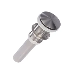 Pop Up Umbrella Bathroom Drain, Non Overflow Sink Drains|Overflow Bathroom Sink Drains