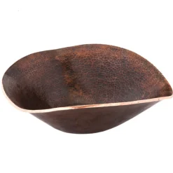 Discount Free Form Hand Forged Old World Copper Vessel Sink Above Counter / Vessel Sinks