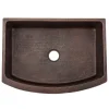 New 30" Hammered Copper Kitchen Rounded Apron Single Basin Sink Single Bowl Sinks|Apron Front / Farmhouse Sinks