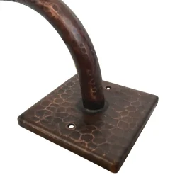 Discount 24" Hand Hammered Copper Towel Bar Towel Bars
