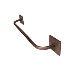 Hot 18" Hand Hammered Copper Towel Bar Towel Bars