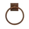 Hot 7" Hand Hammered Copper Towel Ring Towel Rings