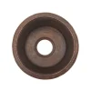 Best 14" Round Hammered Copper Bar Sink with Drain Bar / Prep Sinks