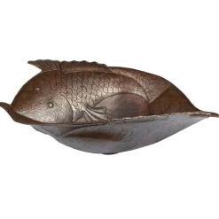 Discount Two Fish Vessel Hammered Copper Sink Above Counter / Vessel Sinks