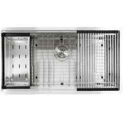 Online 36" Pro Series Workstation Kitchen Sink Accessories Workstation Sinks|Stainless Steel Sinks