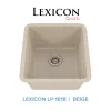Sale Rectangle Quartz Composite Bar/Prep Sink Single Bowl Sinks|Composite & Quartz Sinks