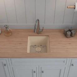 Sale Rectangle Quartz Composite Bar/Prep Sink Single Bowl Sinks|Composite & Quartz Sinks