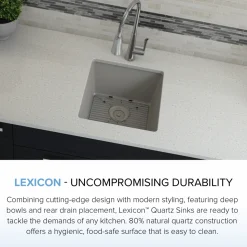 Sale Rectangle Quartz Composite Bar/Prep Sink Single Bowl Sinks|Composite & Quartz Sinks