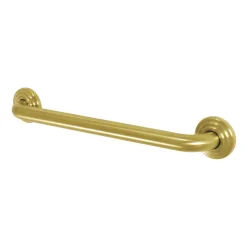 Best Restoration 18" Brass Decorative Grab Bar in Brushed Brass Grab Bars