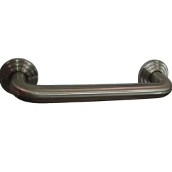 New Restoration 32" Brass Decorative Grab Bar in Brushed Nickel Grab Bars