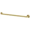 New Restoration 32" Brass Decorative Grab Bar in Brushed Brass Grab Bars