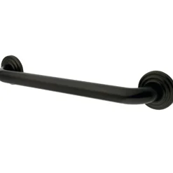 Restoration 32" Brass Decorative Grab Bar in Oil Rubbed Bronze Grab Bars