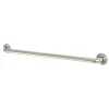 New Restoration 32" Brass Decorative Grab Bar in Polished Nickel Grab Bars