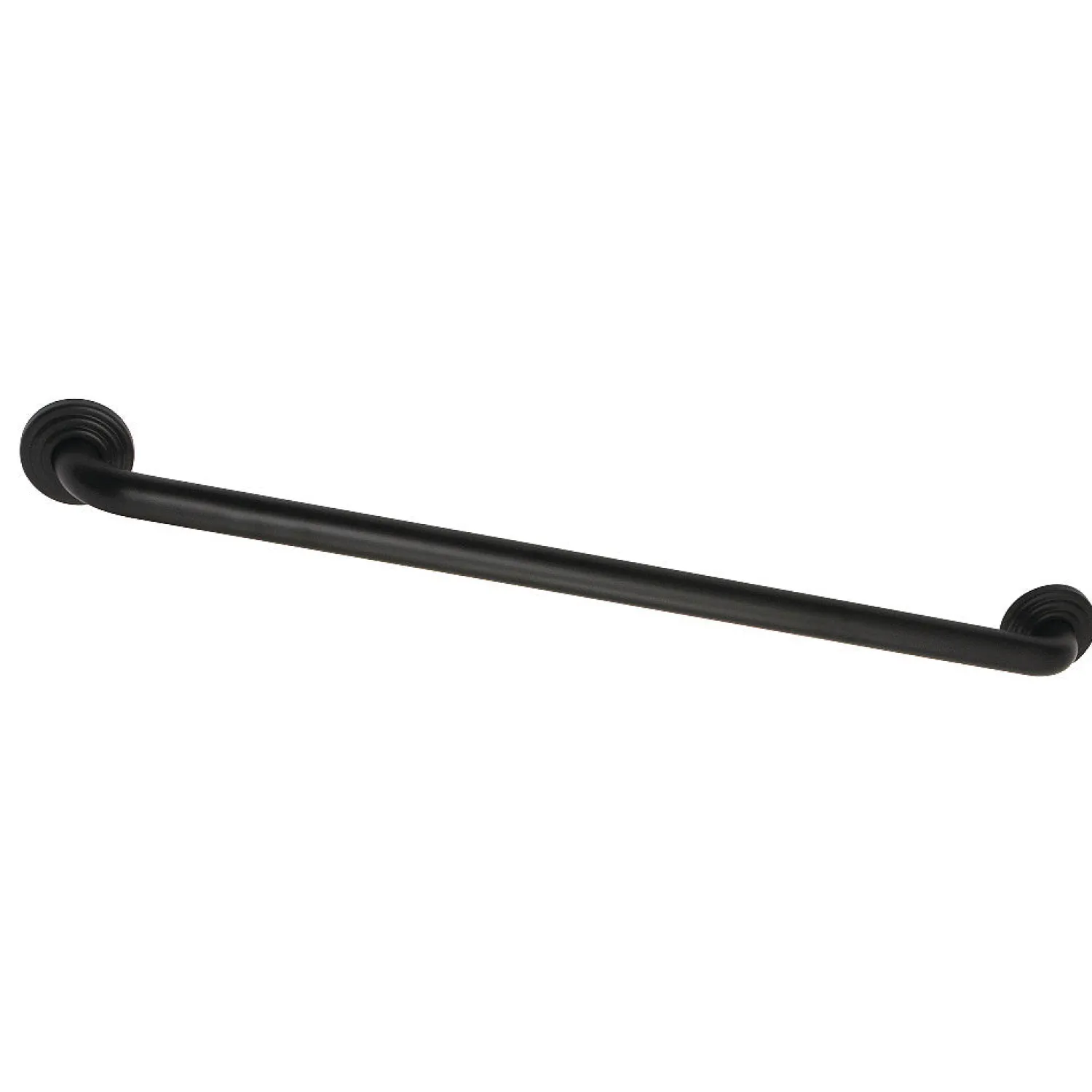 Restoration 30" Brass Decorative Grab Bar in Matte Black Grab Bars